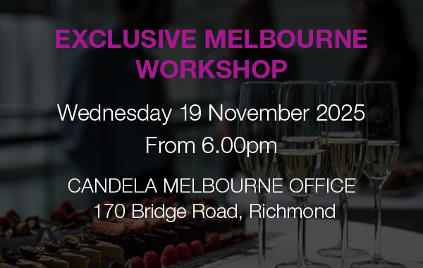 Wednesday 19th November 2025, Candela Melbourne Office, 170 Bridge Rd, Melbourne VIC 3121. From 6pm.