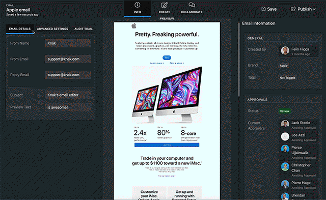 Streamlined Creation