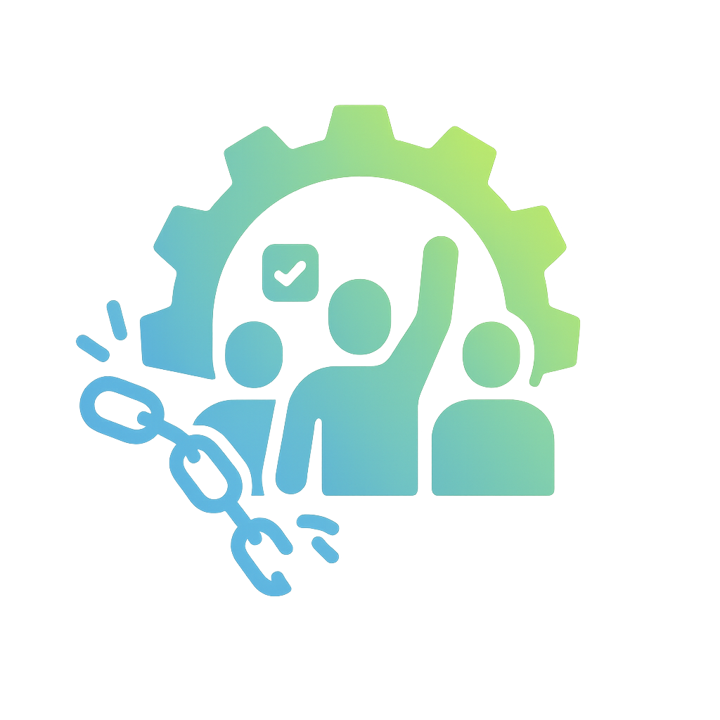 Independence from Bottlenecks Icon