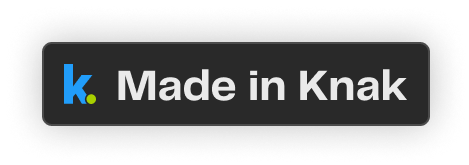 Made In Knak Badge