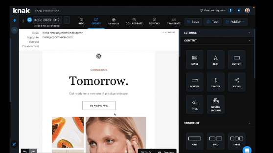 Knak Email Builder for Marketo -  Quick Demo