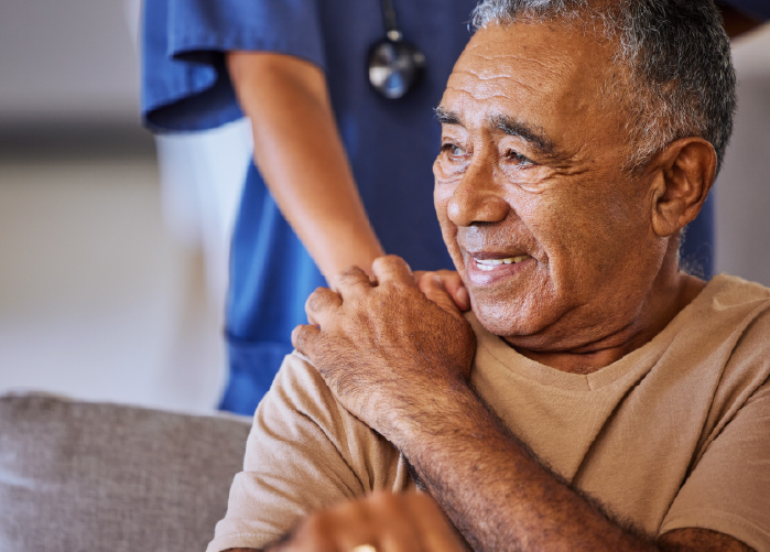 patient and healthcare professional