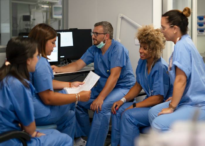 group of healthcare professionals