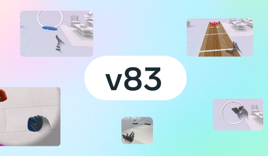What's New: Hand Tracking V83 Updates