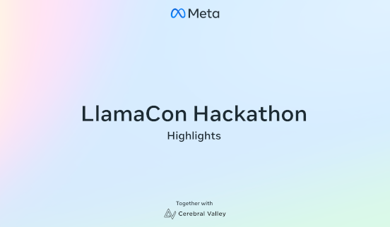 Check out the hype at Llama 4 Hackathons