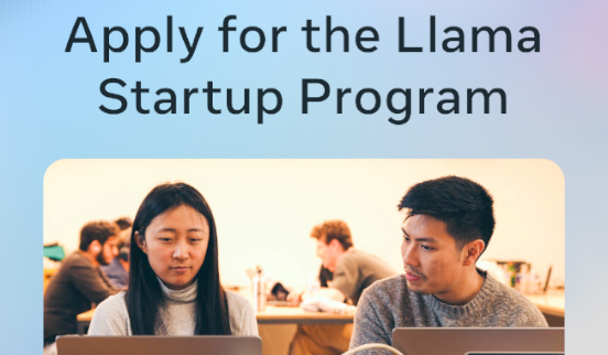 Apply for the Llama Startup Program