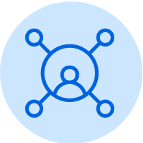 Người được kết nối với bốn nút