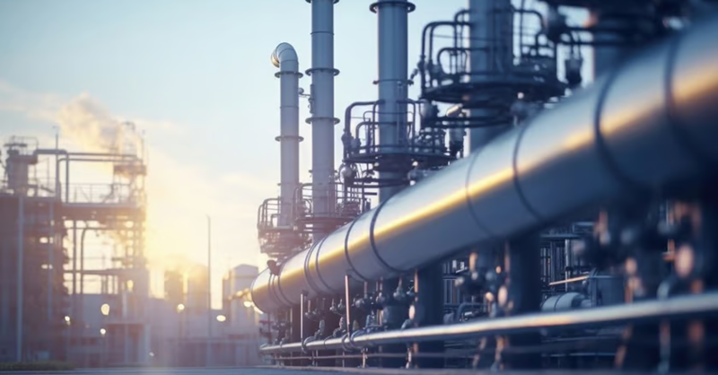 outside of industrial facility