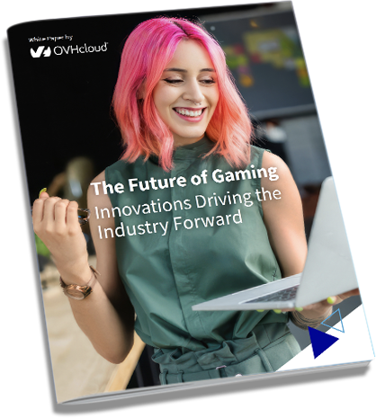 Cover of a brochure about the future of gaming