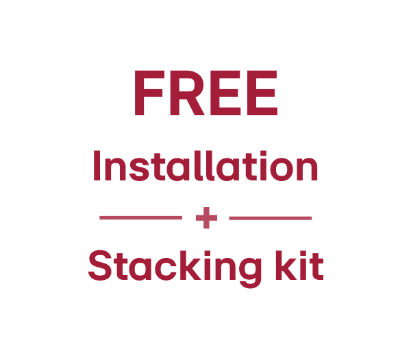 Free Installation + Stacking Kit
