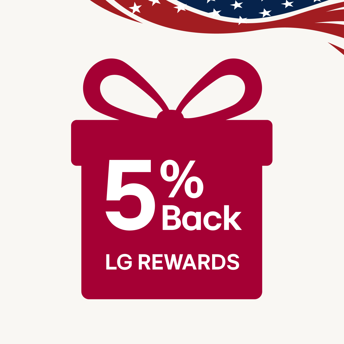 5% Back LG Rewards