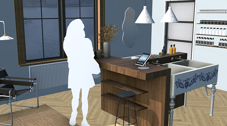 Interior design visualisation