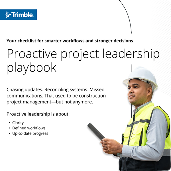 Trimble Proactive Project Leadership Playbook