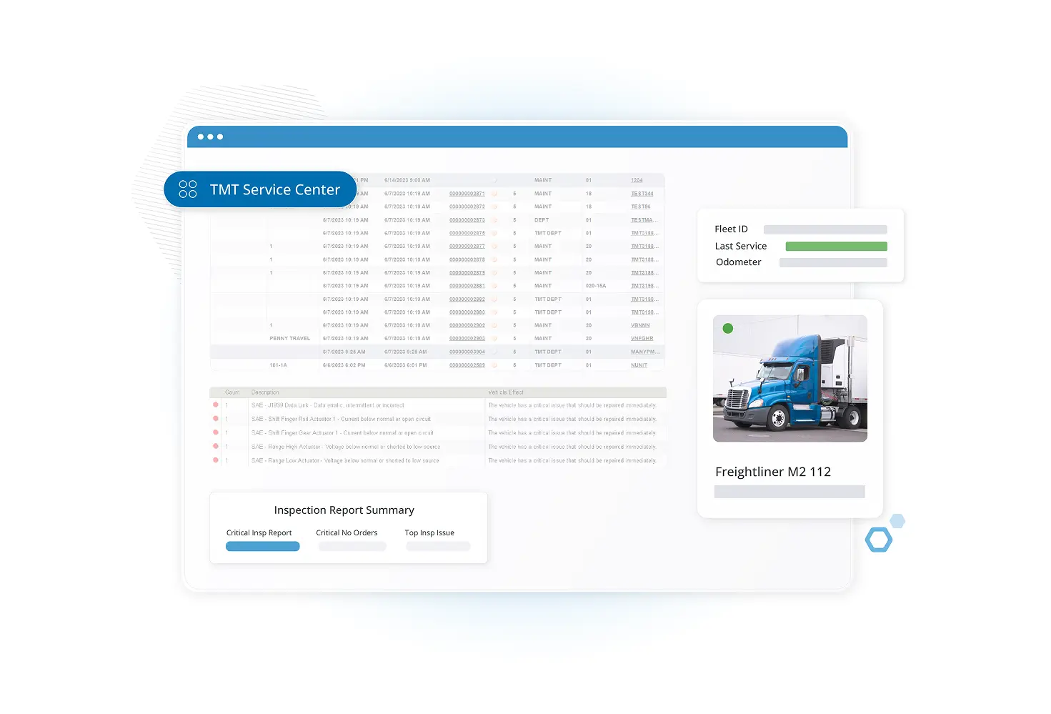 TMT Service center software