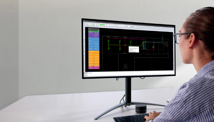 Stabicad LT van Trimble screenshot