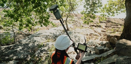 Land surveying