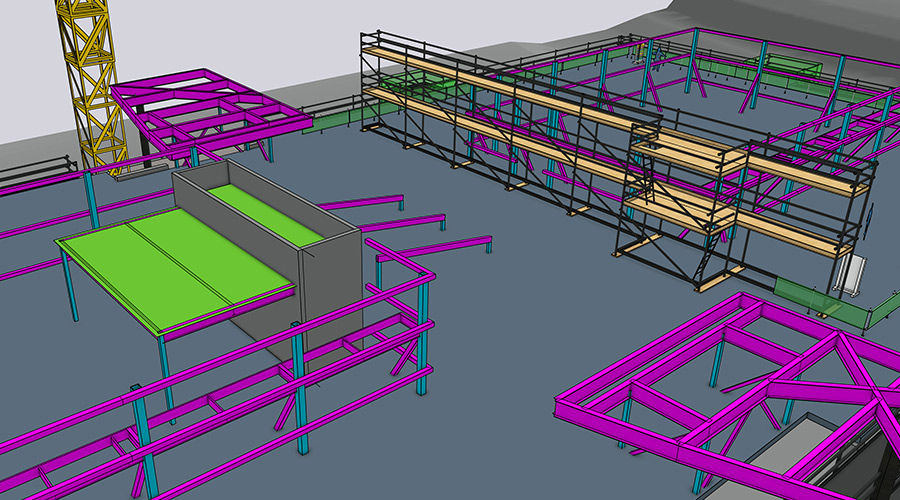 Building design layour