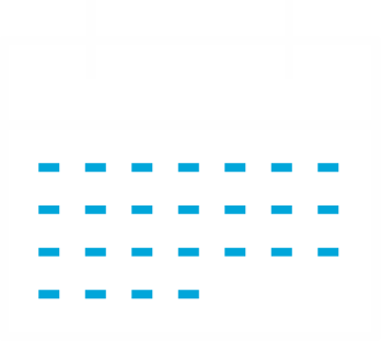 A blue checkmark inside a circle.