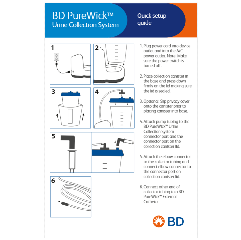 Puredic System BD PureWick™ Urine Collection System