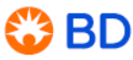 オレンジ色の太陽のようなアイコンと青い文字で「BD」と書かれたロゴ。