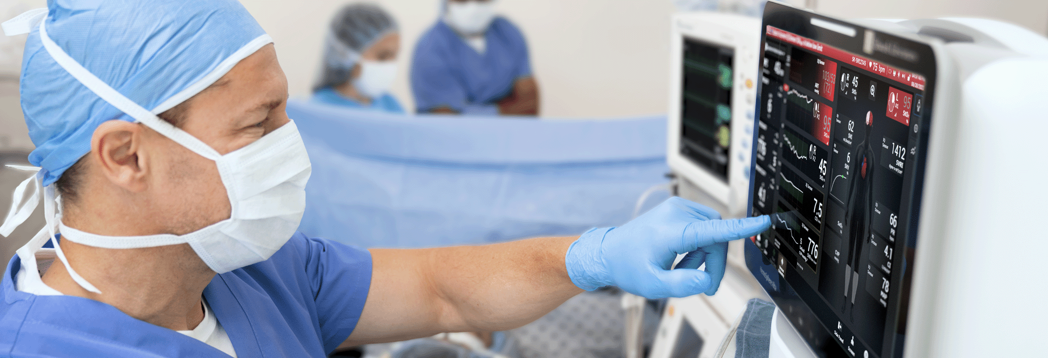 Human connection in healthcare: A critical care nurse provides emotional support to a patient.