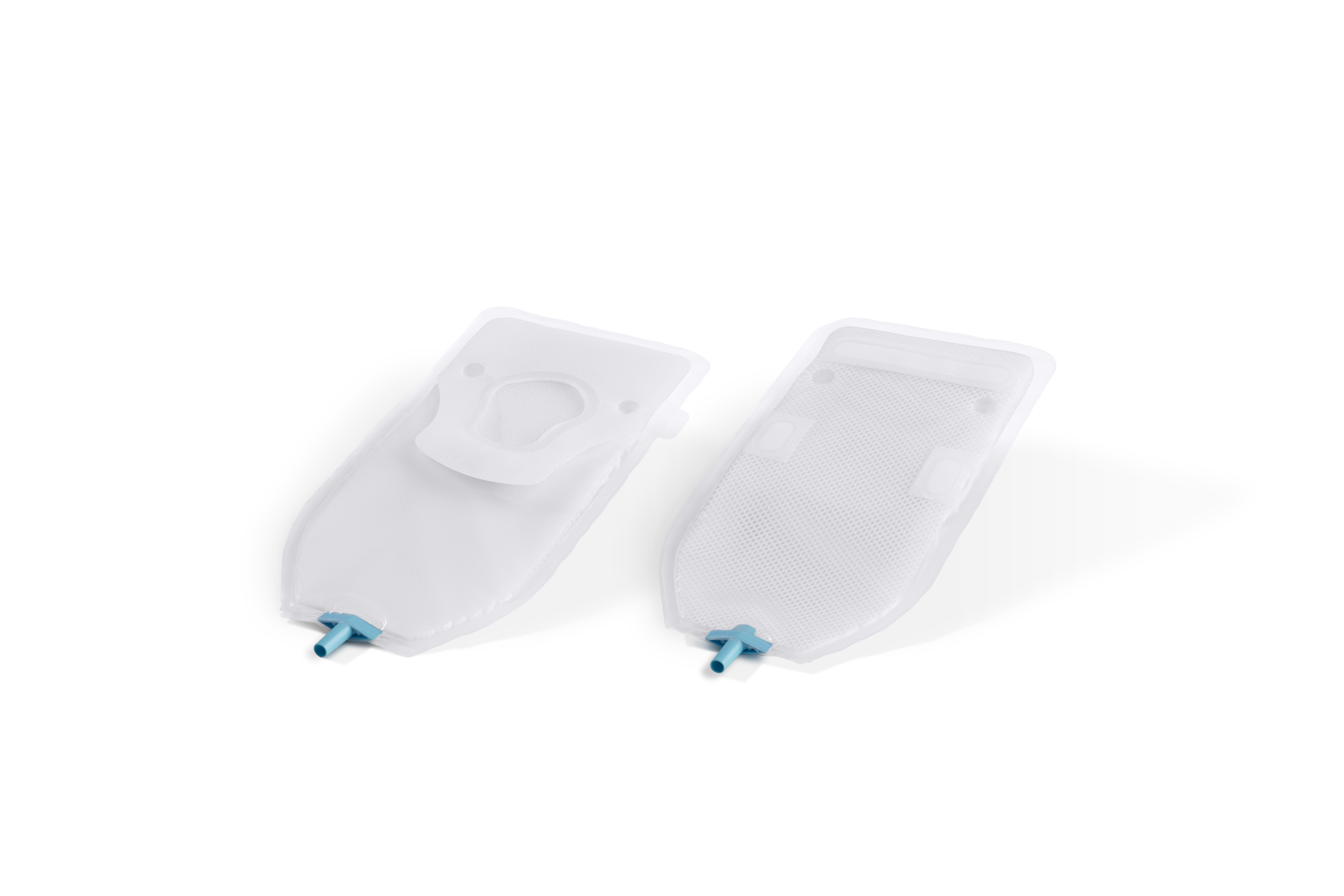 Image of the front and back of the PureWick® Male External Catheter