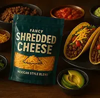 Shredded cheese