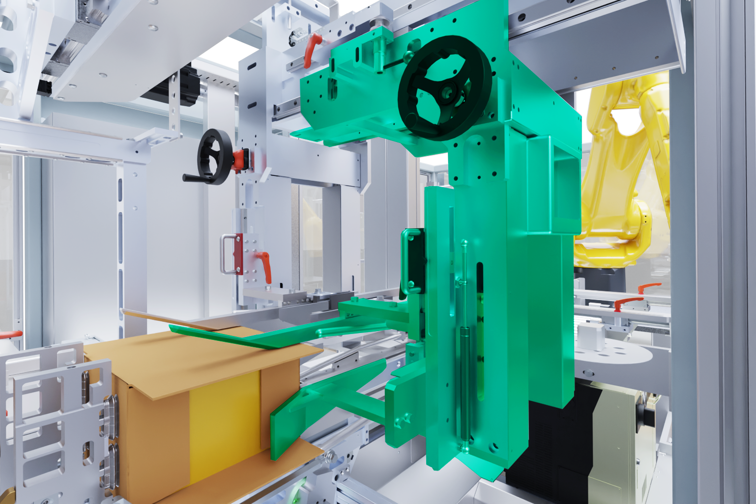Image of case jam clearout mechanism