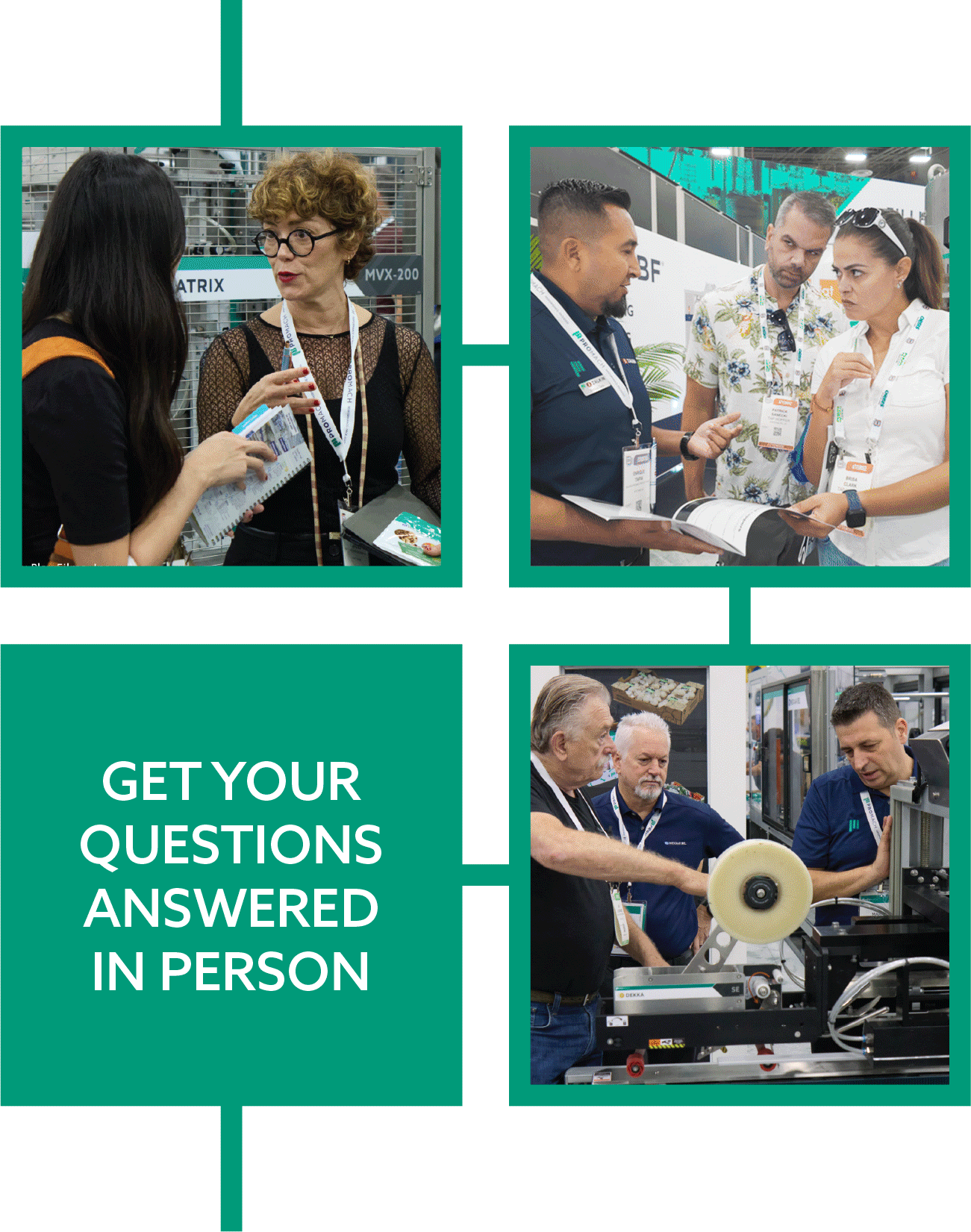 Get Your Questions Answered in Person