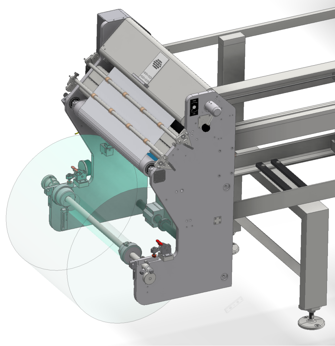Advanced Web Unwind for IM Poucher Machines