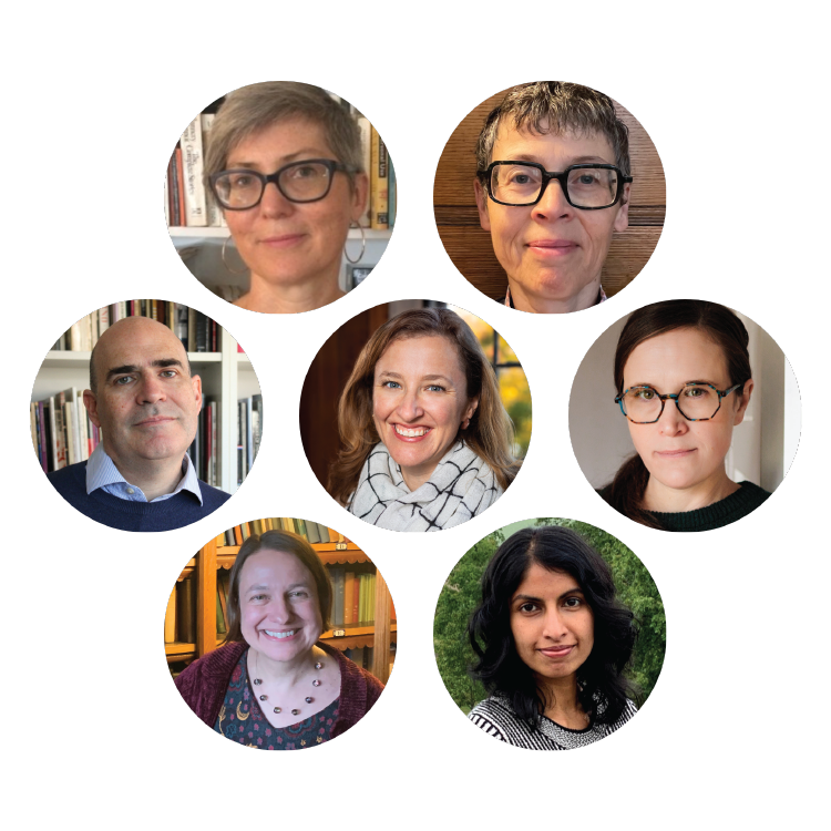 Collage of seven editor photos