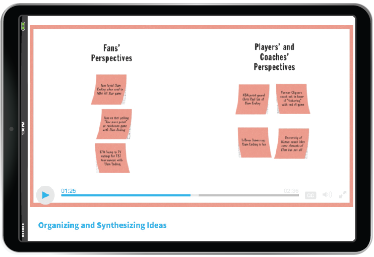 Animated Video example in iPad