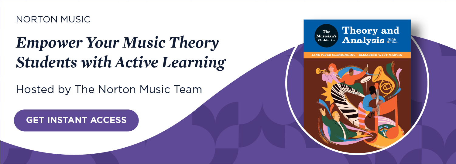 Get instant access to Empower Your Music Theory Students with Active Learning
