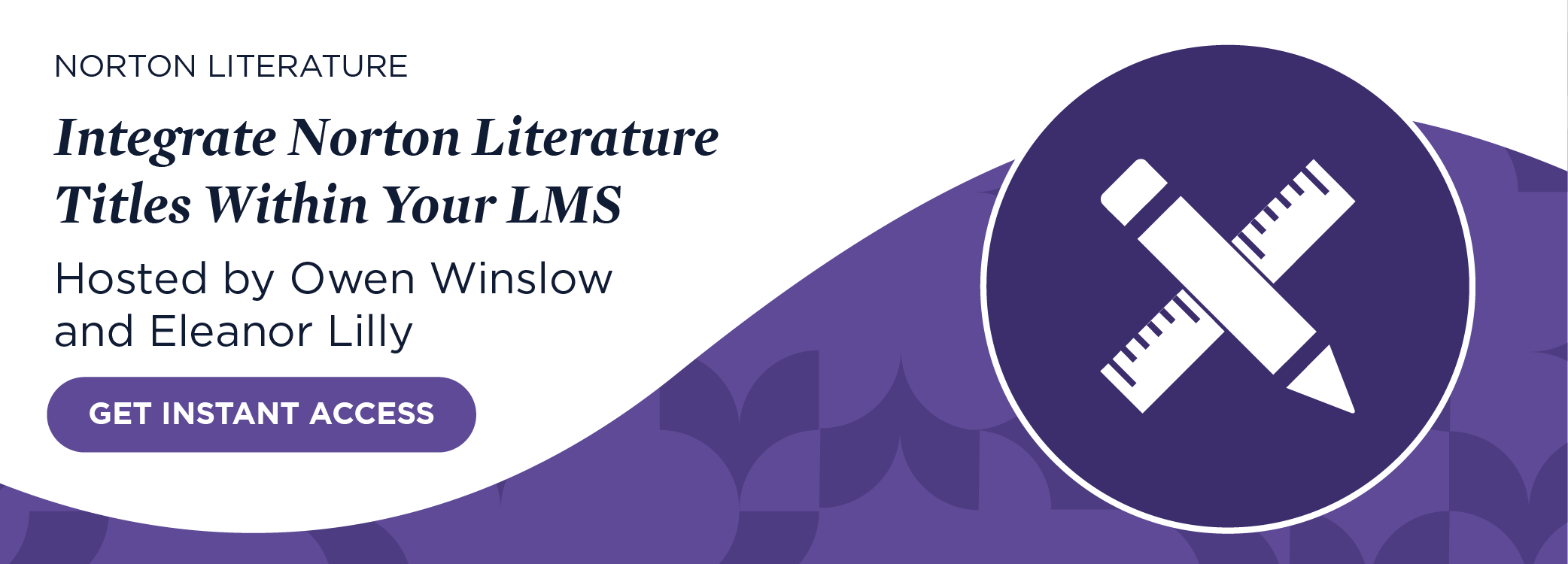 Get instant access to Integrate Norton Literature Titles Within Your LMS, hosted by Owen Winslow and Eleanor Lilly