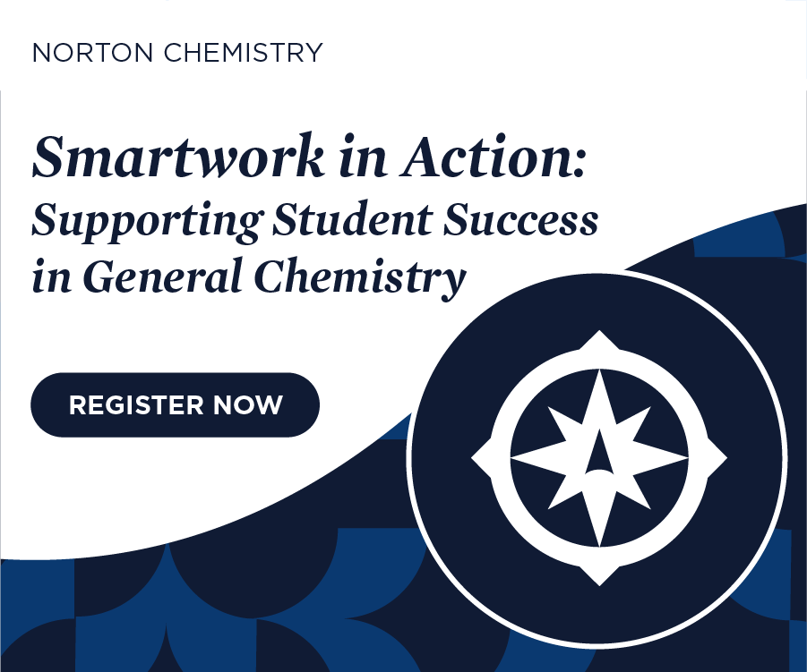 Register now for Smartwork in Action: Supporting Student Success in General Chemistry