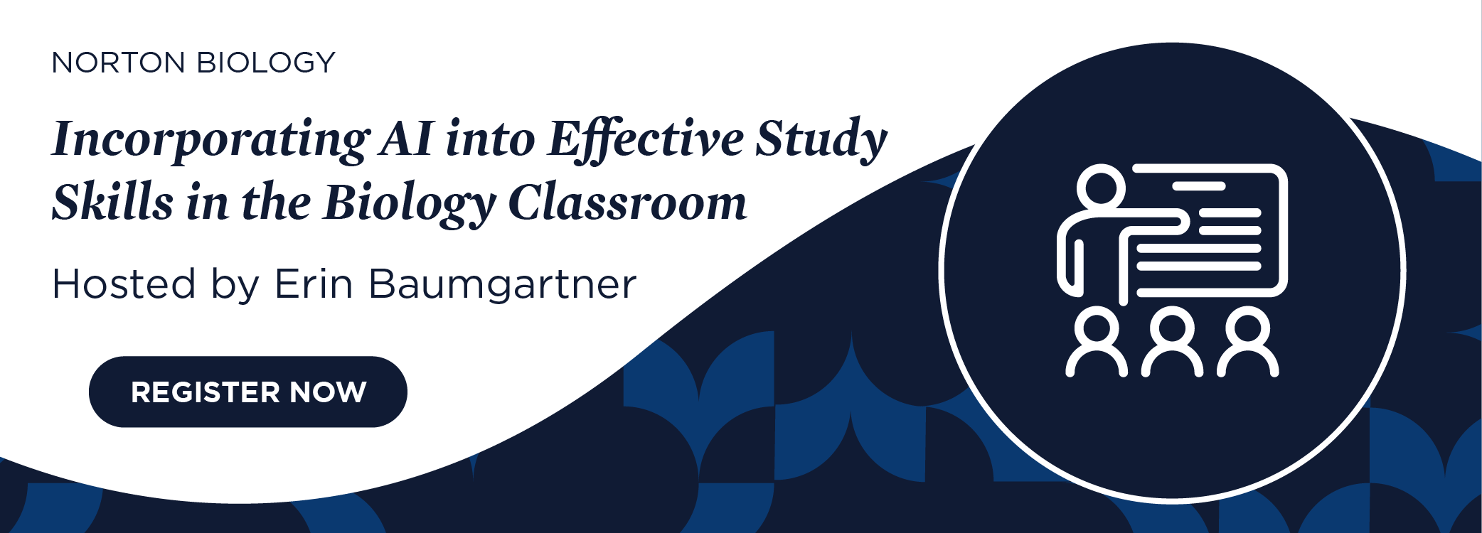 Register now for Incorporating AI into Effective Study Skills in the Biology Classroom