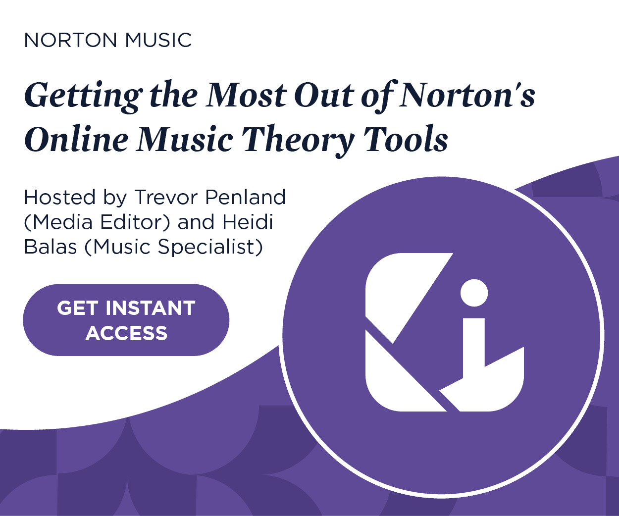 Get instant access to Getting the most out of Norton's online music theory tools