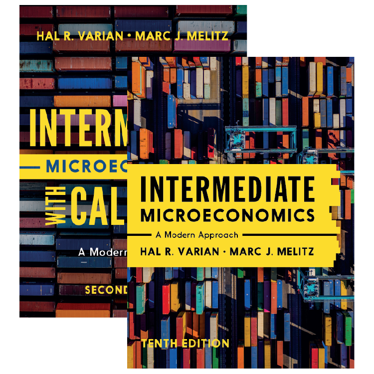 Intermediate Microeconomics and Intermediate Microeconomics with Calculus Book Covers