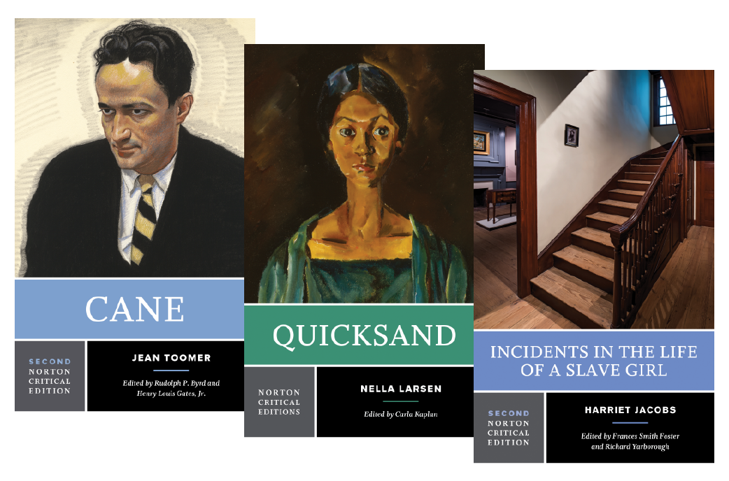 Cane, Quicksand, Incidents in the Life of a Slave Girl Norton Critical Edition book covers