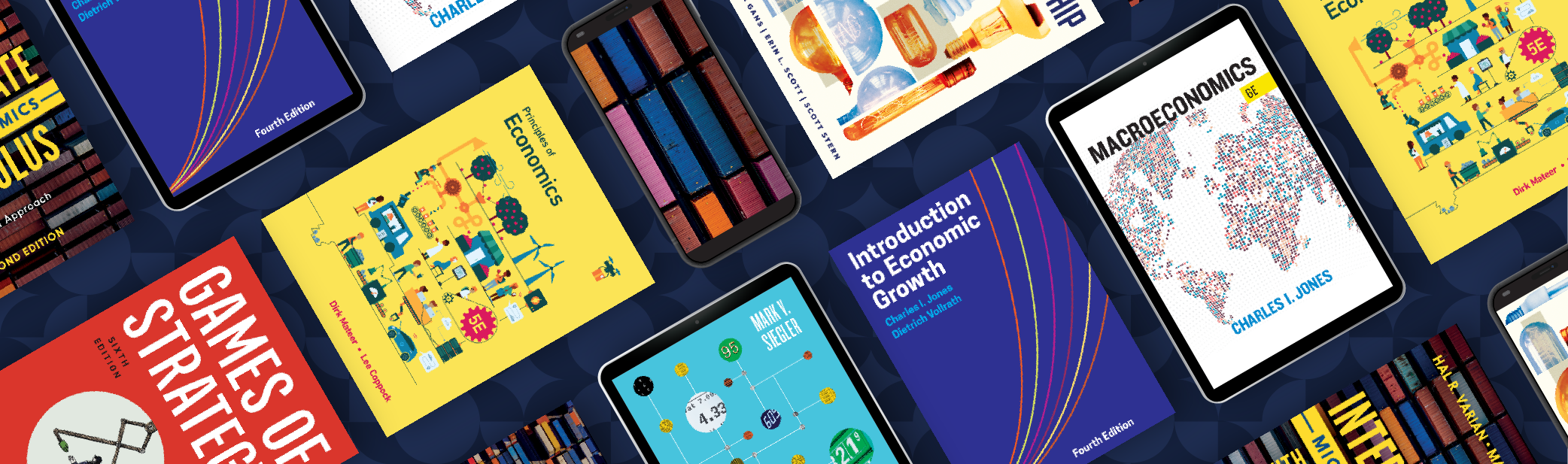 Collage of economics titles