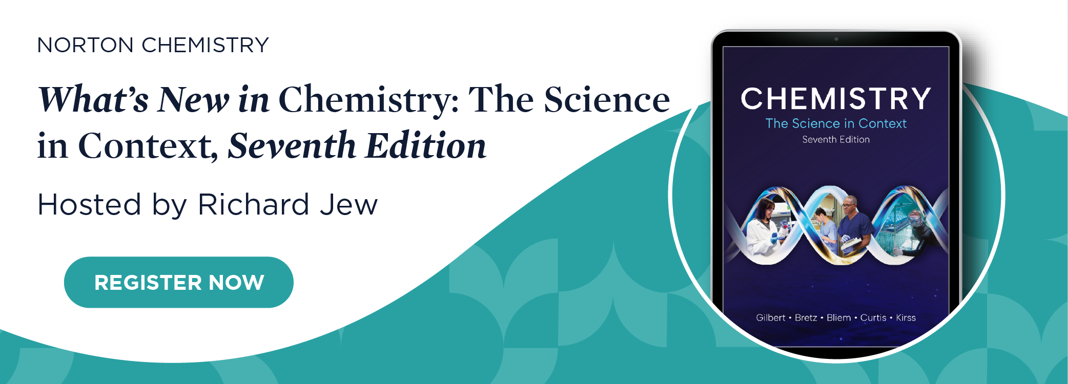 Register now for What’s New in Chemistry: The Science in Context, Seventh Edition