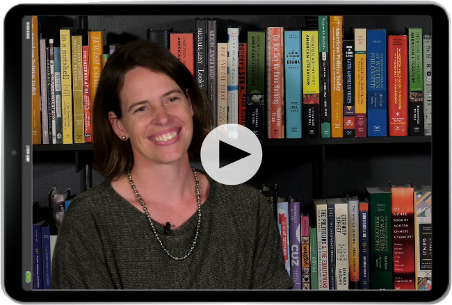 Laura Davies video thumbnail in iPad