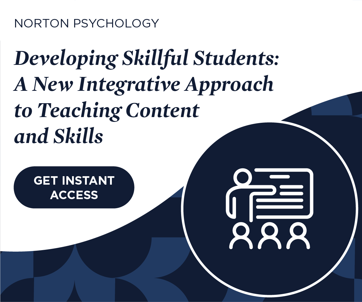 Get instant access to  Developing Skillful Students: A New Integrative Approach to Teaching Content and Skills