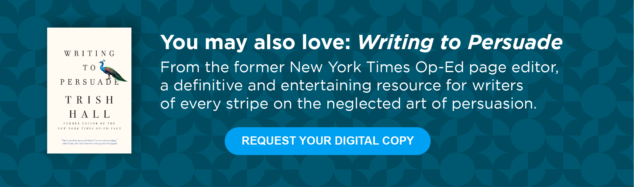 If you teach composition you may also love Writing to Persuade. Request your digital copy.