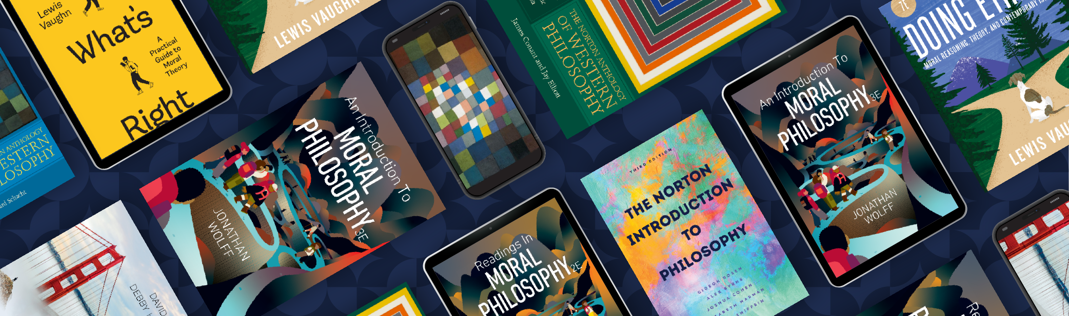 Collage of philosophy titles