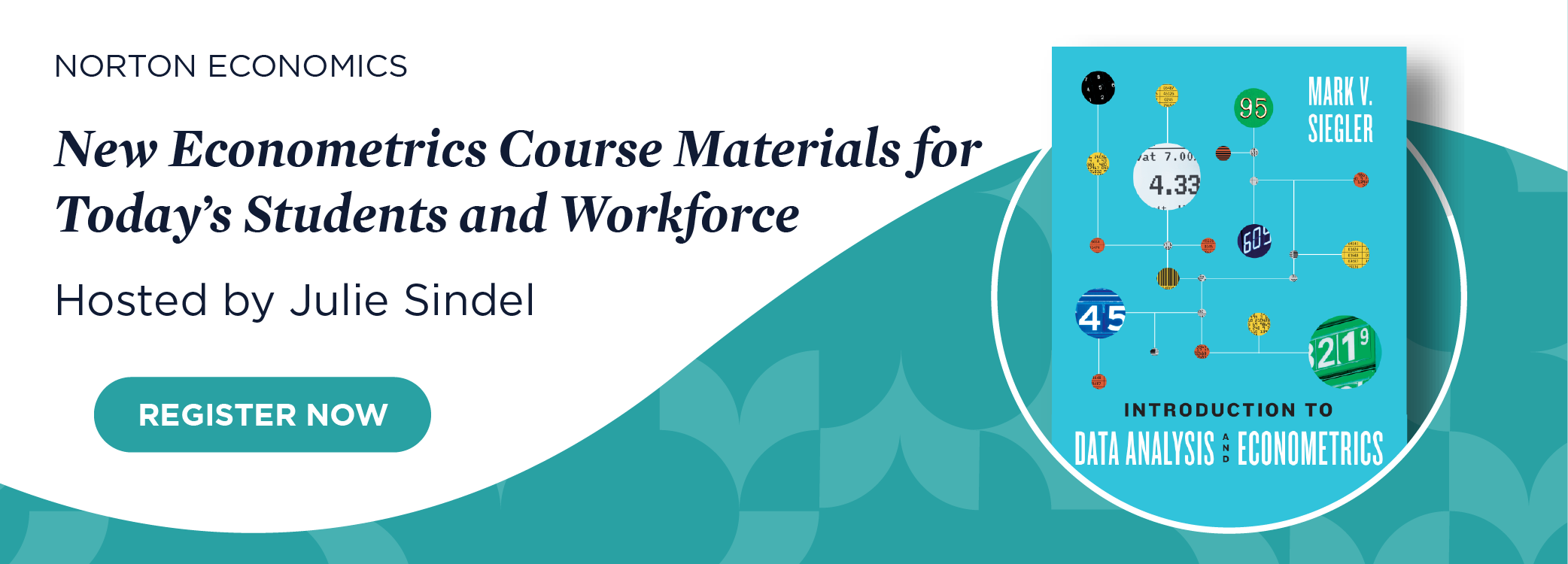 Register now for New econometrics course materials for today’s students and workforce