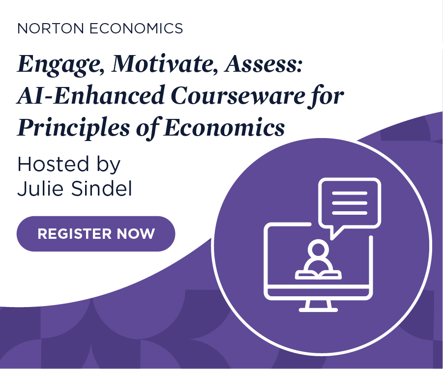 Register now Engage, Motivate, Assess: AI-Enhanced Courseware for Principles of Economics