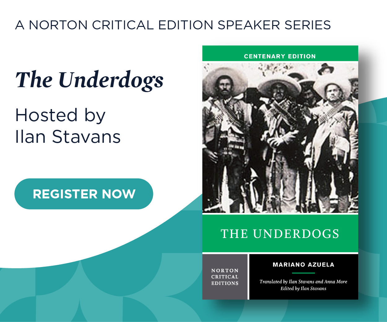 Register now for The Underdogs, hosted by Ilan Stavans
