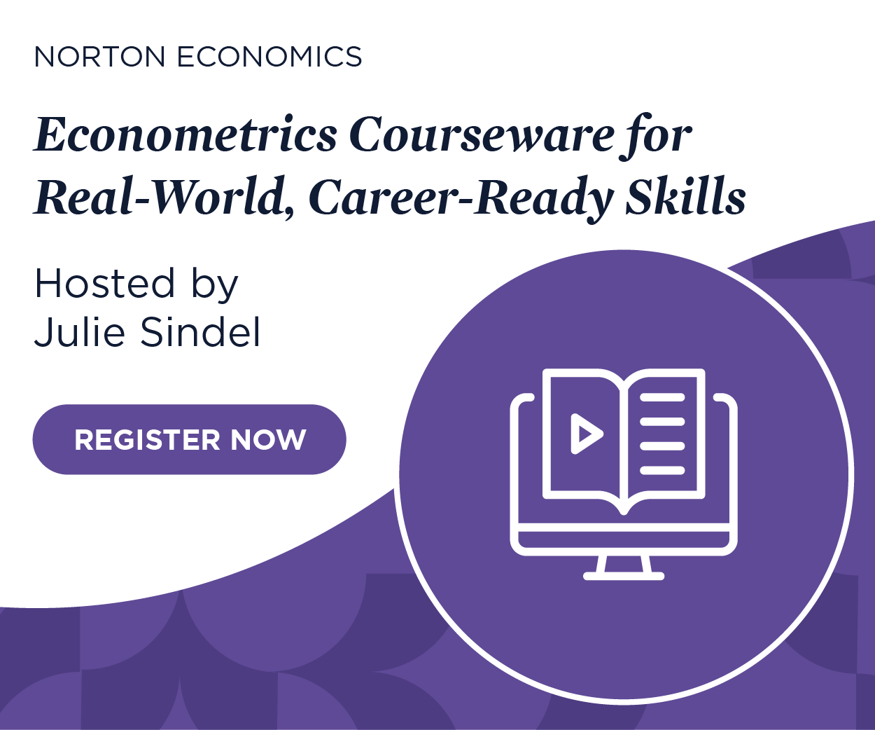 Register now Econometrics Courseware for Real-World, Career-Ready Skills