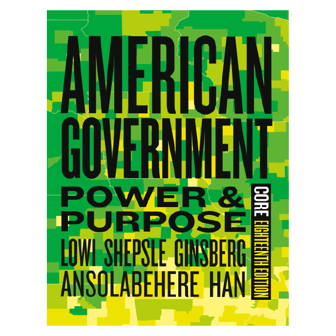 American Government: Power and Purpose core book cover